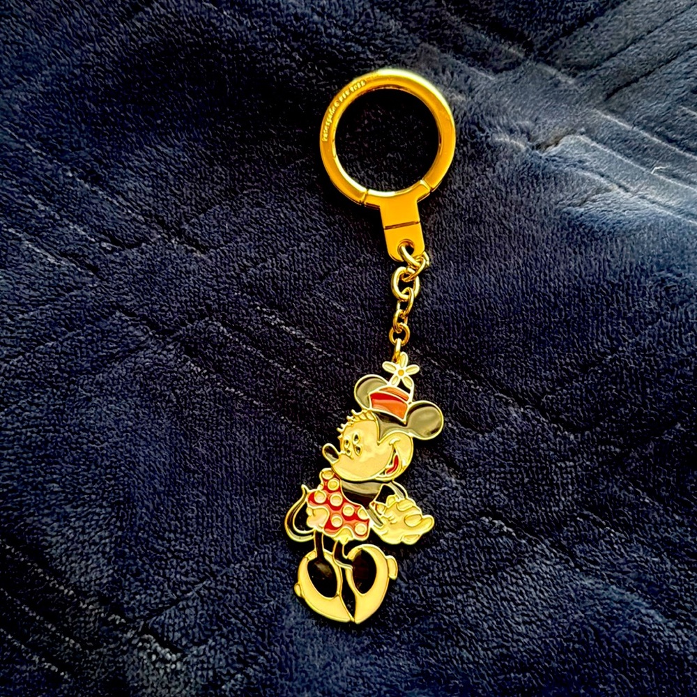 Kate Spade Minnie Mouse Key Chain/Charm